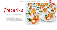 Desktop Screenshot of frederiks.at