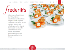 Tablet Screenshot of frederiks.at